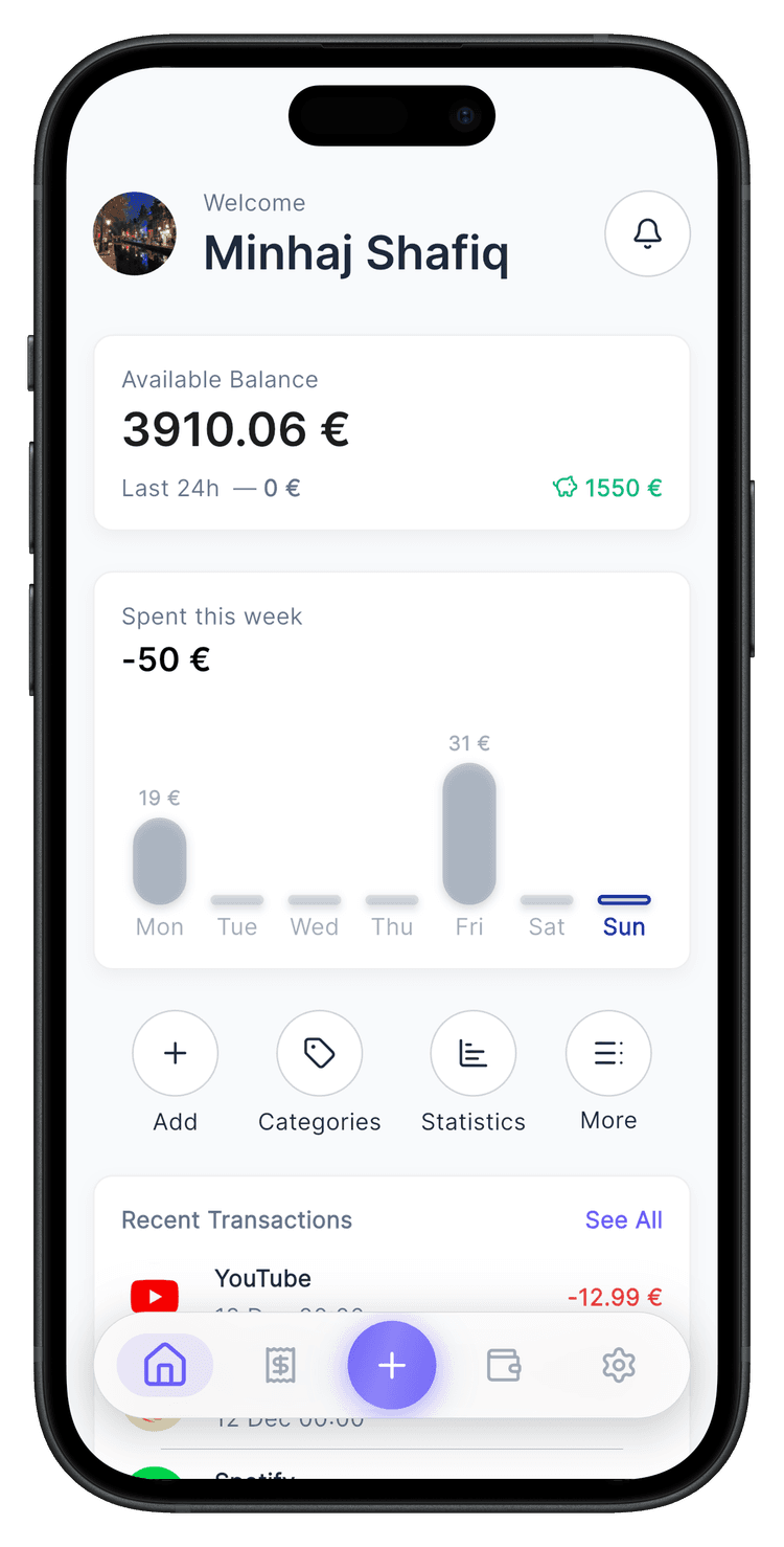 Luxa App - Gestion financière